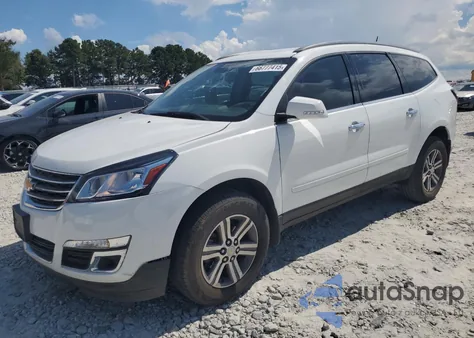 2017 Chevrolet Traverse Lt z USA, uszkodzony, nr VIN 1GNKRGKD6HJ346347